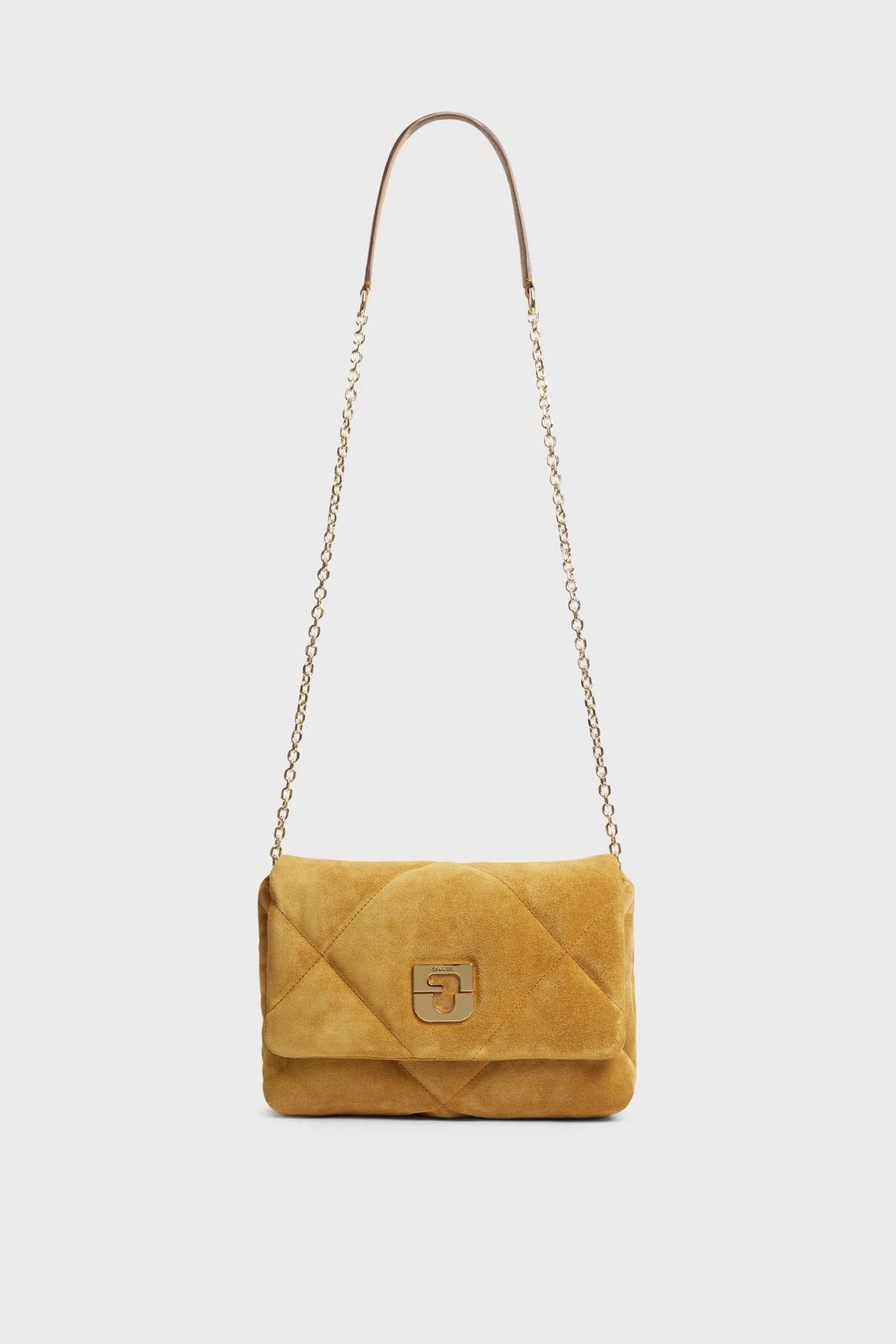 SAC PREMIUM LE FANNY EN CUIR VELOURS MATELASSÉ LE FANNY