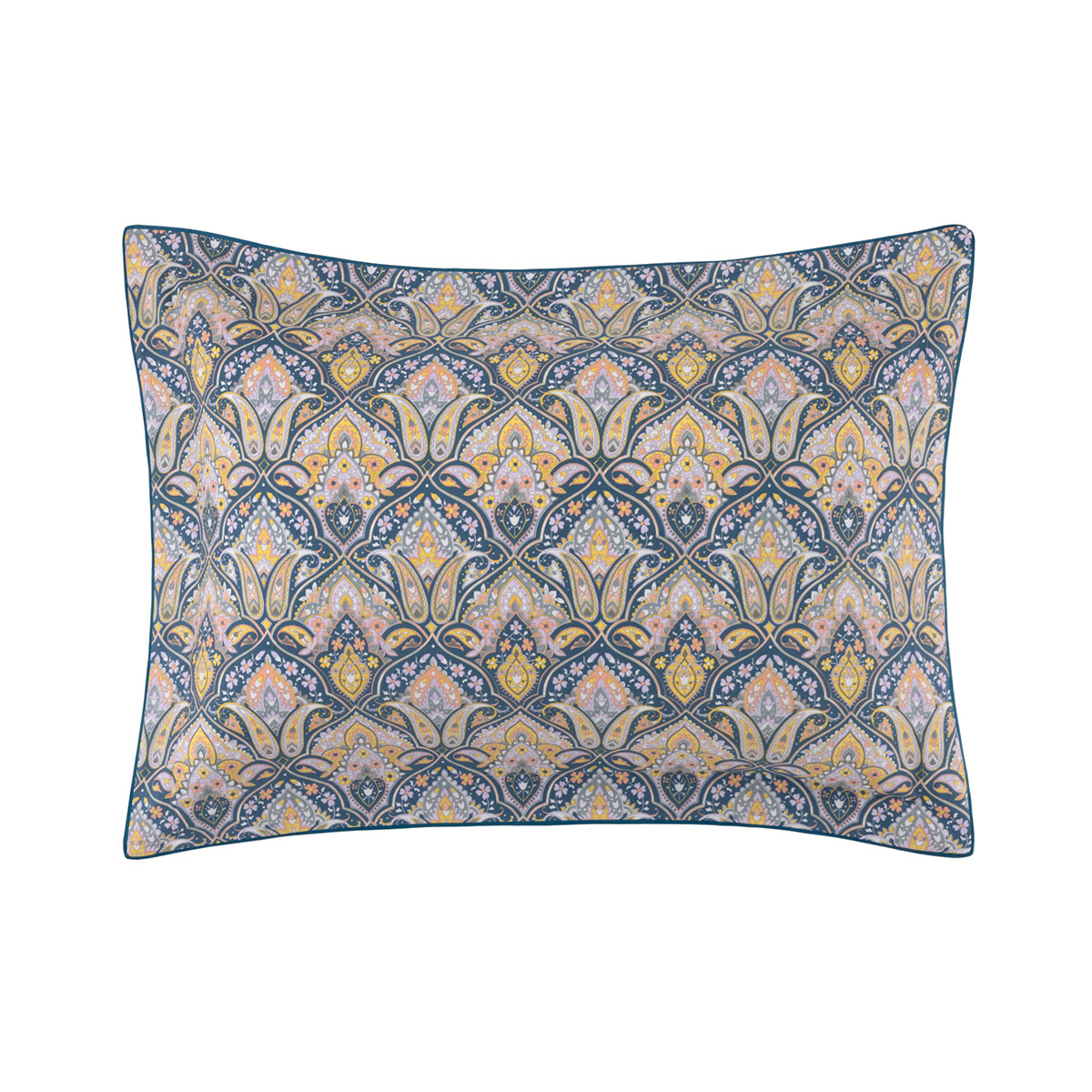 Yves Delorme - Taie d'oreiller en satin multicouleurs, Dandy