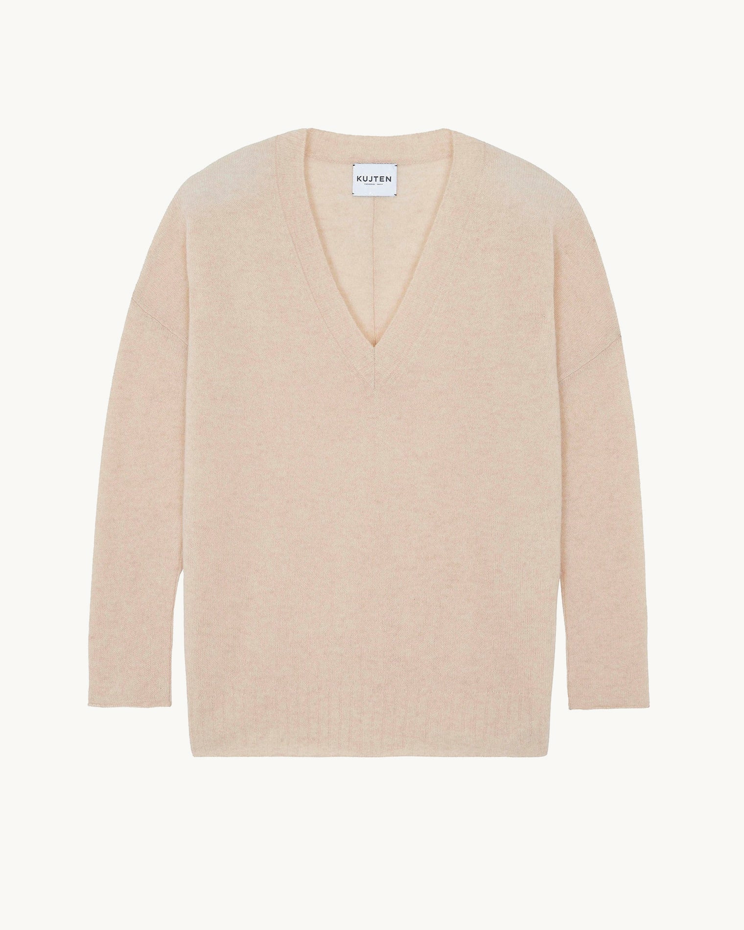 Pull Elena beige organic