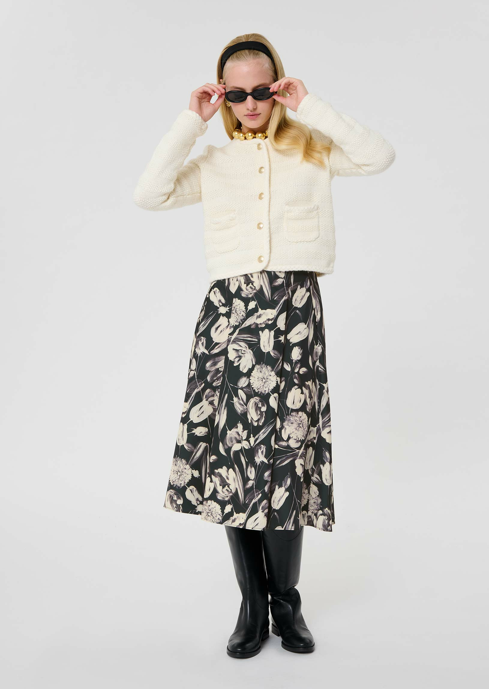 Jupe Joe-Craie en Polyester