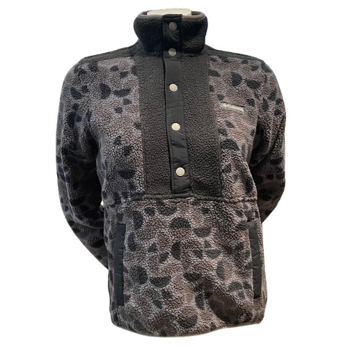 SUNSET CANYON FS PRINTED HALF SNAP Noir