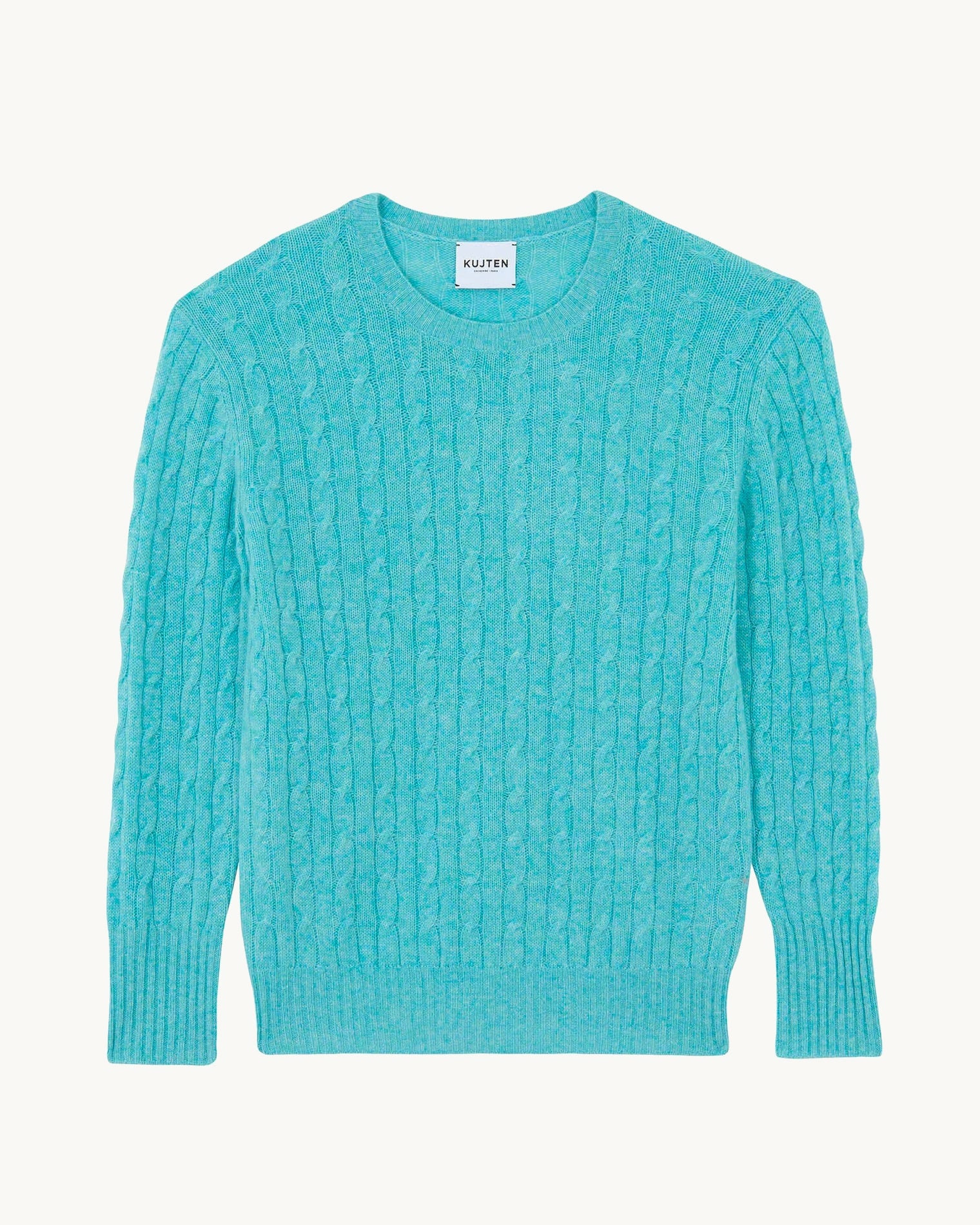 Pull Tomi Pull col rond torsades cachemire