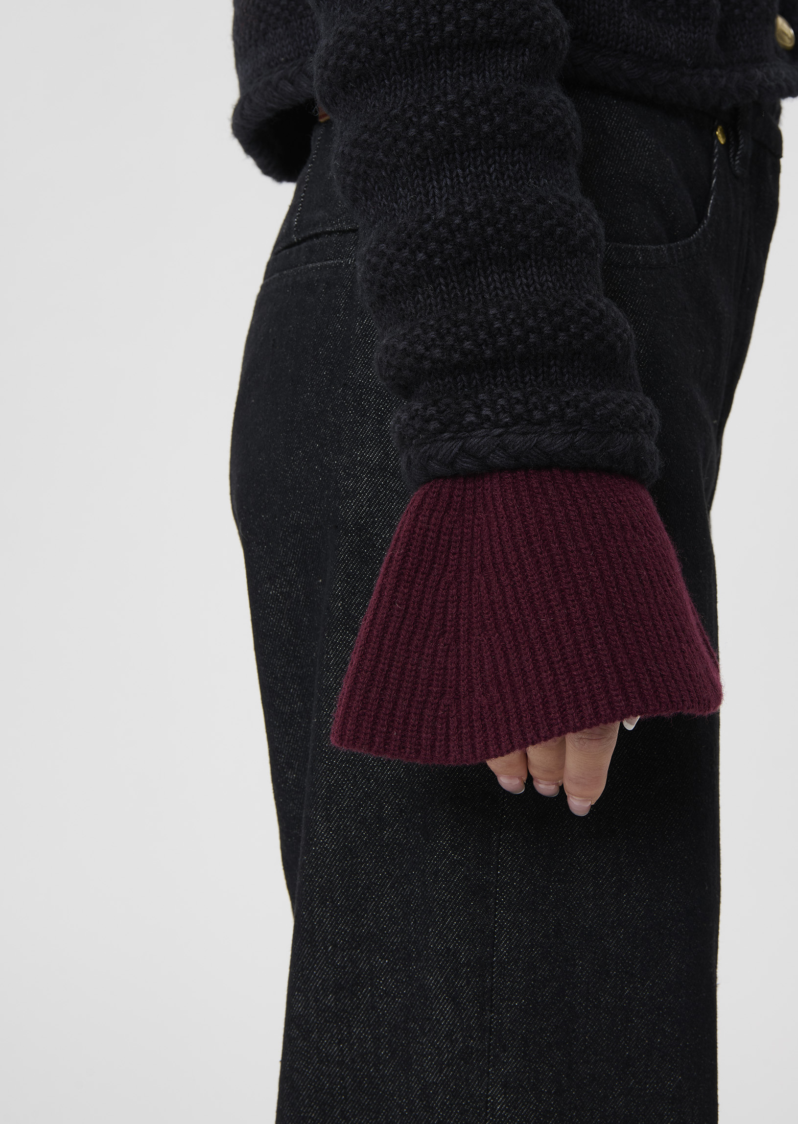 Gants Alma-Bordeaux en 0