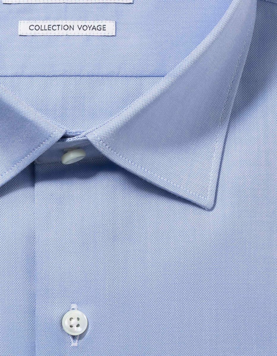 Chemise Ajustée bleue