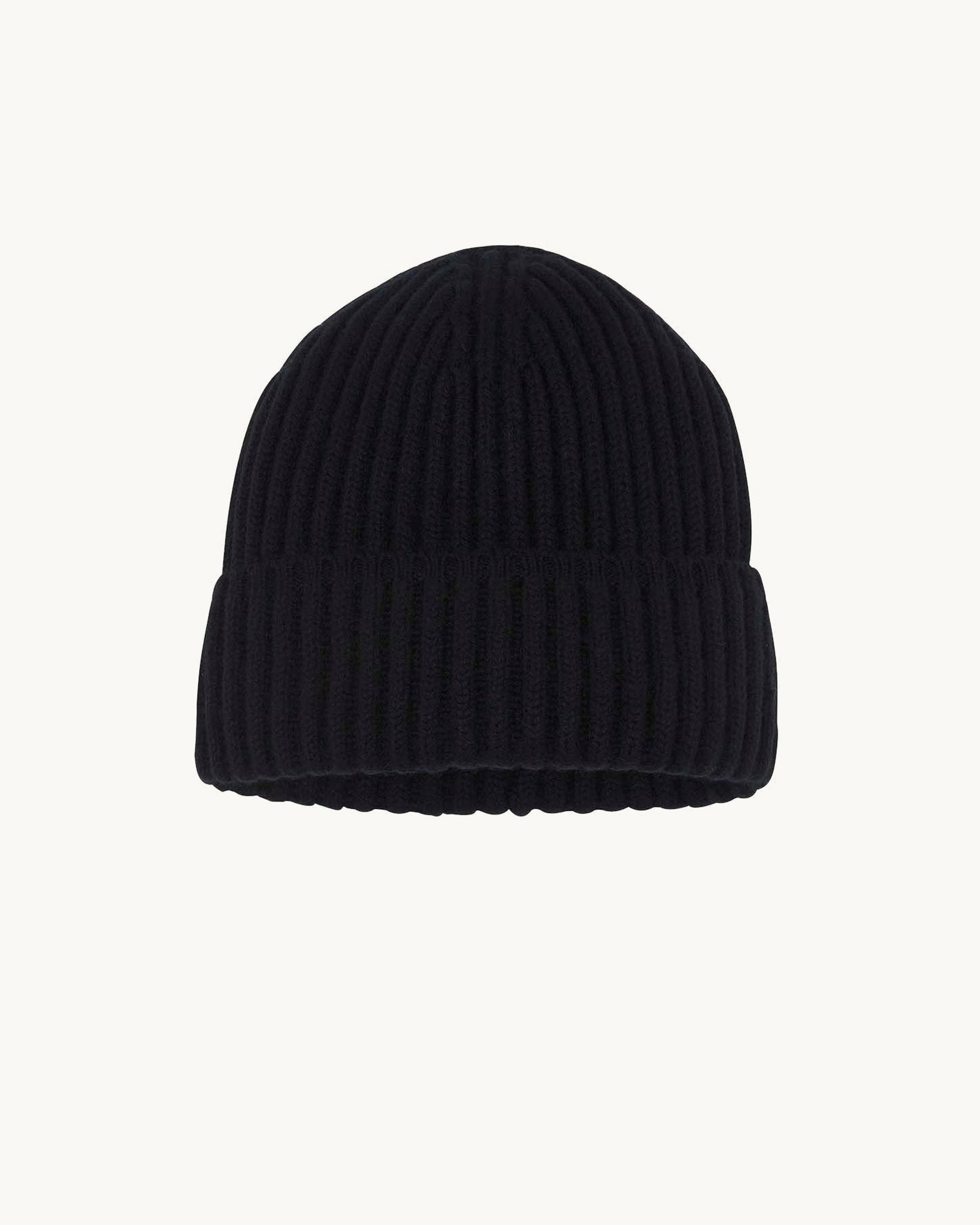 Bonnet BRUGES Bonnet cachemire uni côtes anglaises