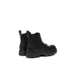 D-Hammer-Bottes Chelsea en cuir avec semelle épaisse