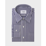 Chemise Classique rayée marine