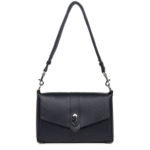 Sac trotteur A rabat avec fermoir Foulonne Double