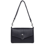 Sac trotteur A rabat avec fermoir Foulonne Double