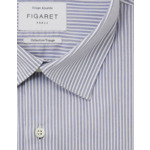 Chemise Ajustée Infroissable rayée marine