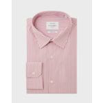 Chemise Ajustée rayée rose