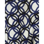 Blouse léna imprimée marine