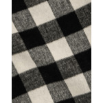 Veste inoa en double face à carreaux noir