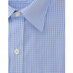 Chemise Classique à carreaux bleus