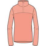 WHITECAMP HALF ZIP GIRL