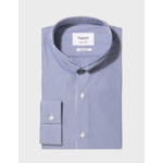 Chemise Ajustée rayée bleue