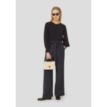 Pantalon Pia-Nuit en Laine Vierge