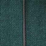 Yves Delorme - Housse de coussin en lin orange, Pigment