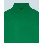 Pull Col Montant Bandes Manches Multicolore Léger