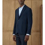 Veste seule Heaton en laine Dusky Navy