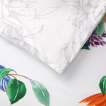 Yves Delorme - Housse de couette en satin multicouleurs, Parfum
