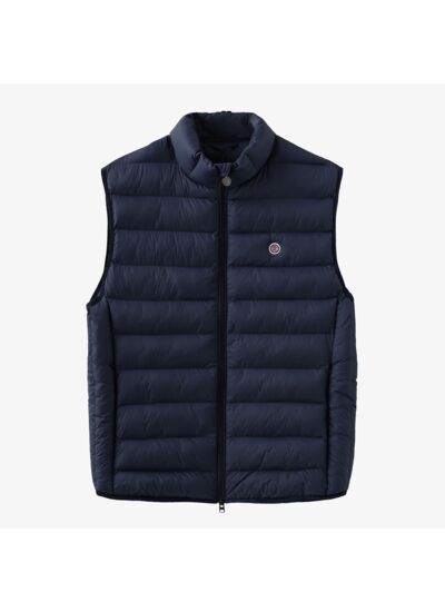 Doudoune homme Piumino sans manches bleu marine