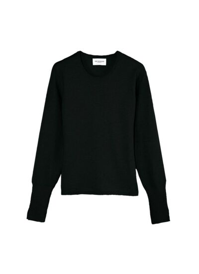 Ras de cou cintré à fentes - Femme - NOIR