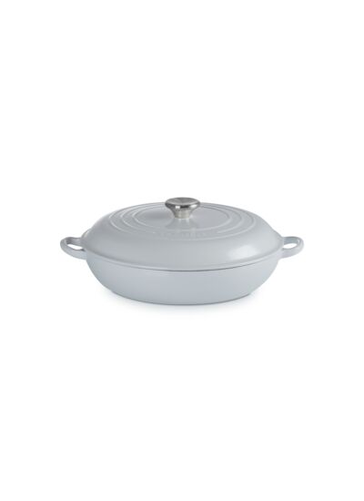 Faitout campagnard 30cm en fonte émaillée vapeur