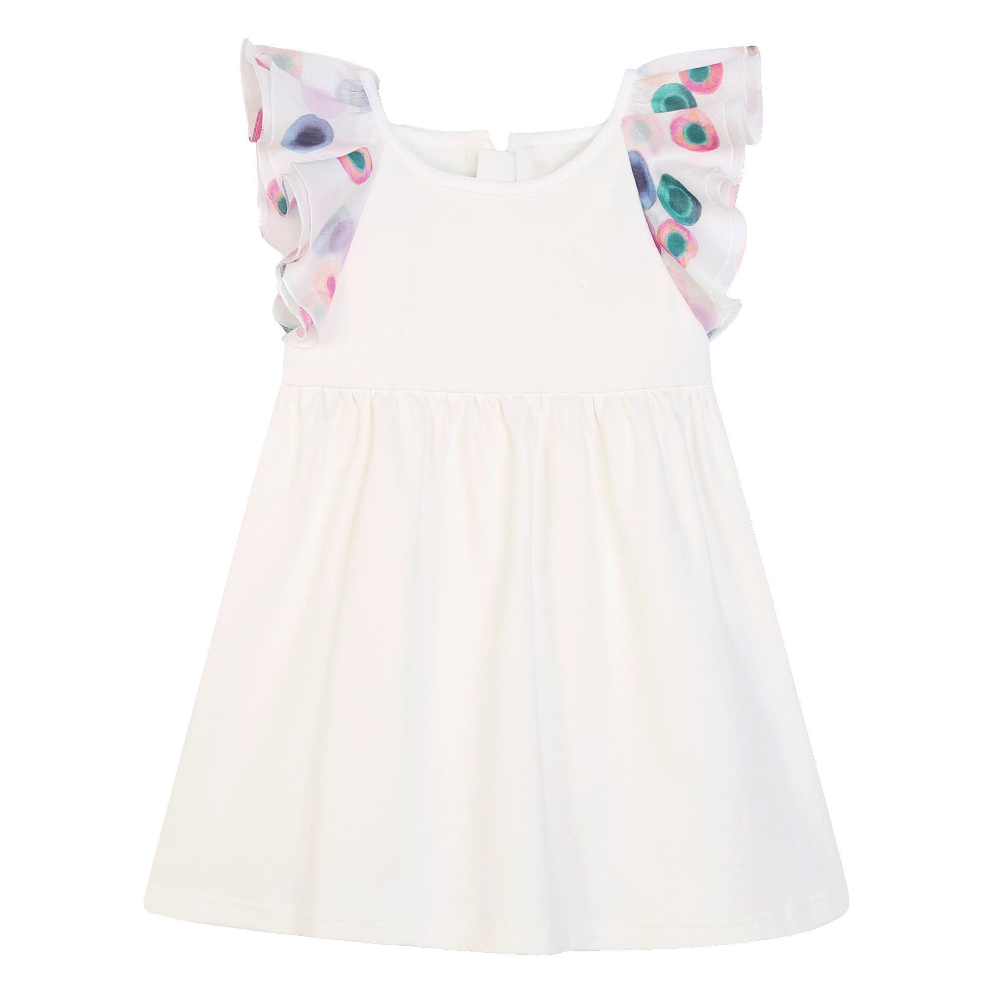 ROBE MANCHES COURTES
