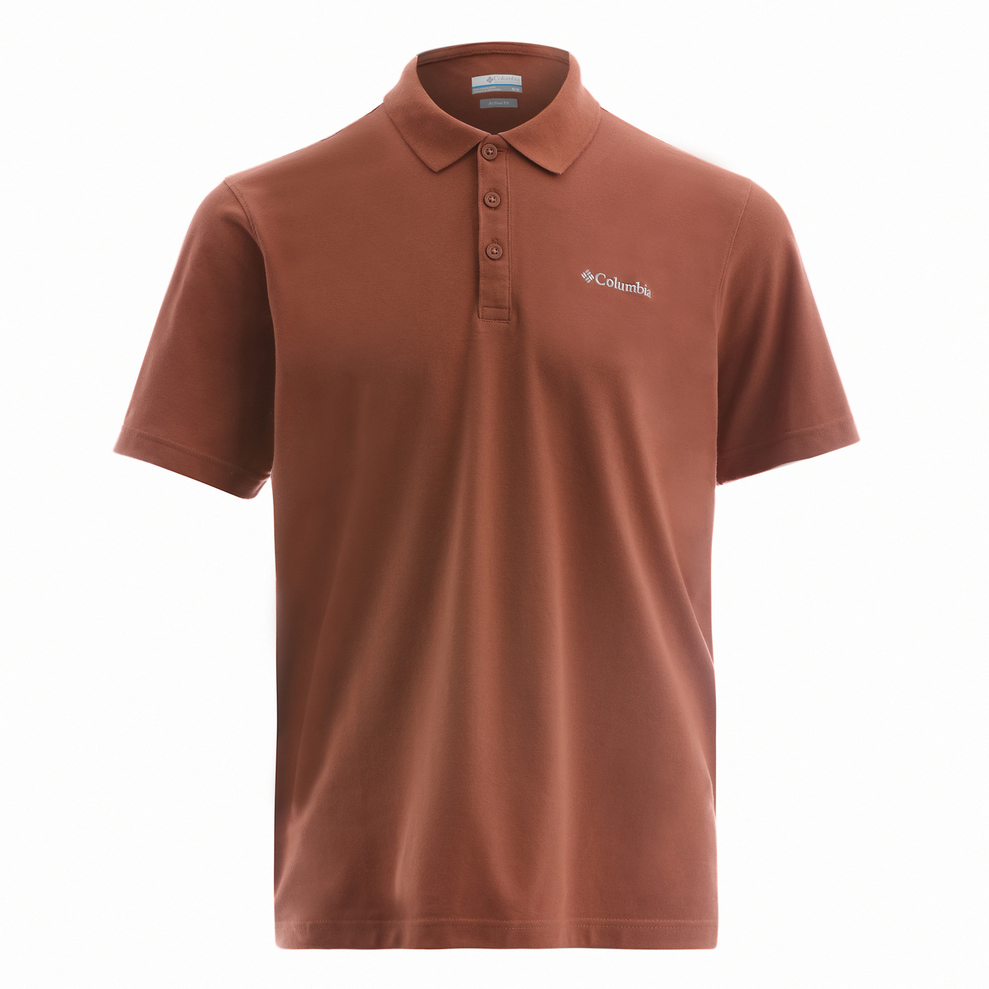 Wingard II Solid Pique Polo Marron