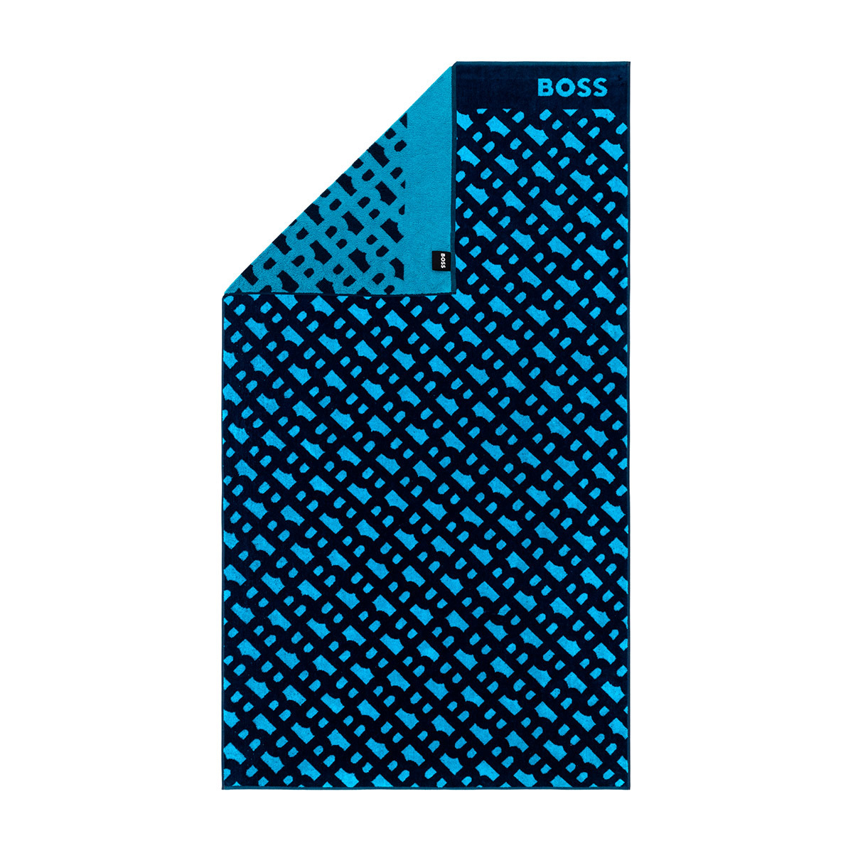 BOSS Home - Serviette de plage en velours de coton 450 g/m², Bcolor