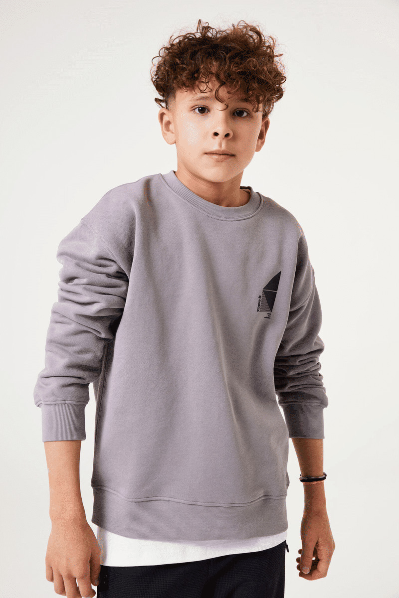 Boys Sweater Gray