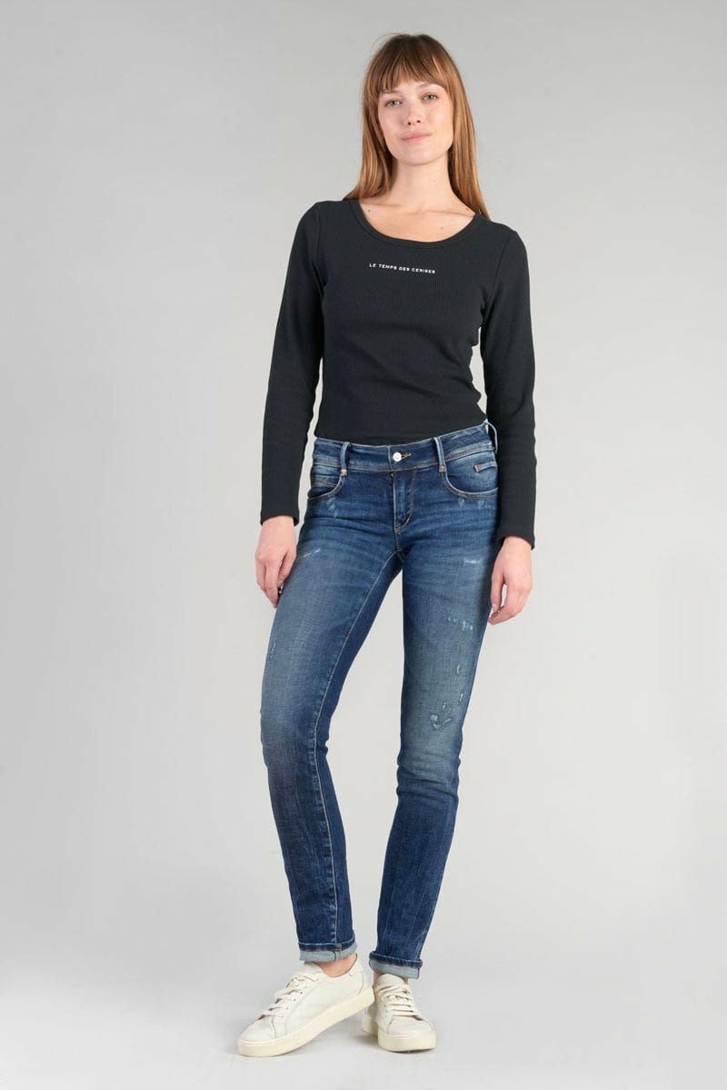 Jeans push-up droite PULP, longueur 34