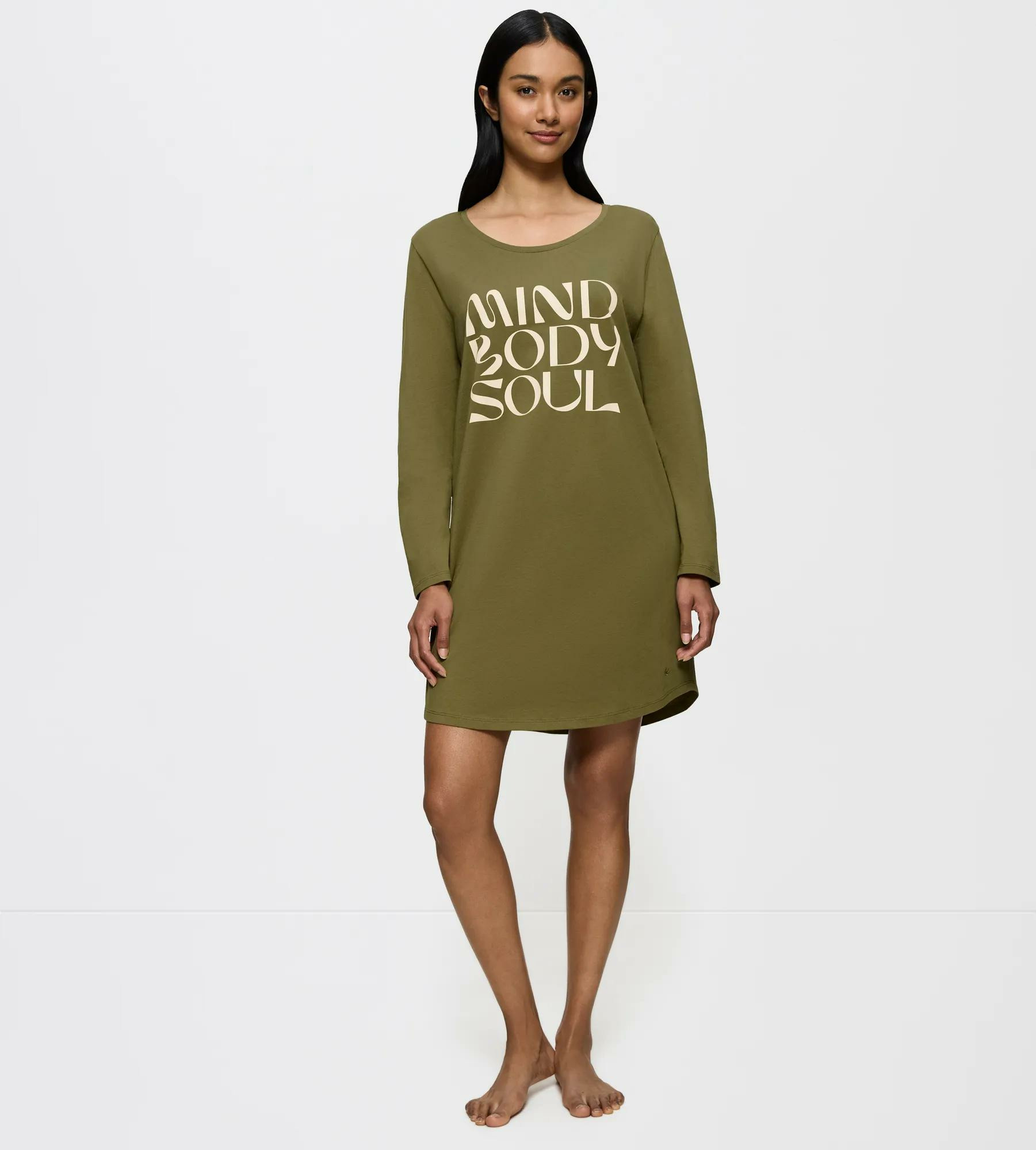 Chemise de nuit manche longue