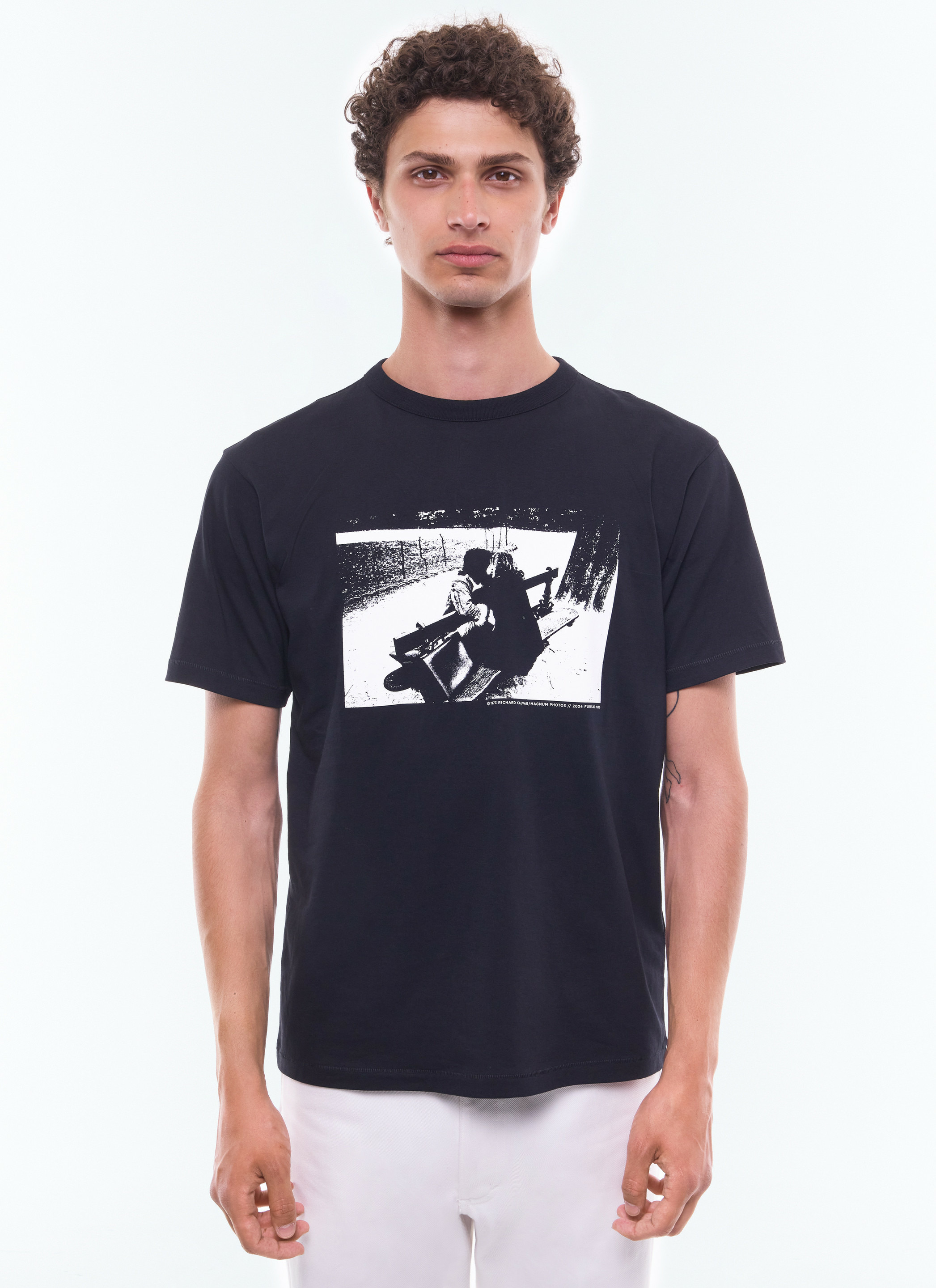 T-shirt imprimé en coton biologique