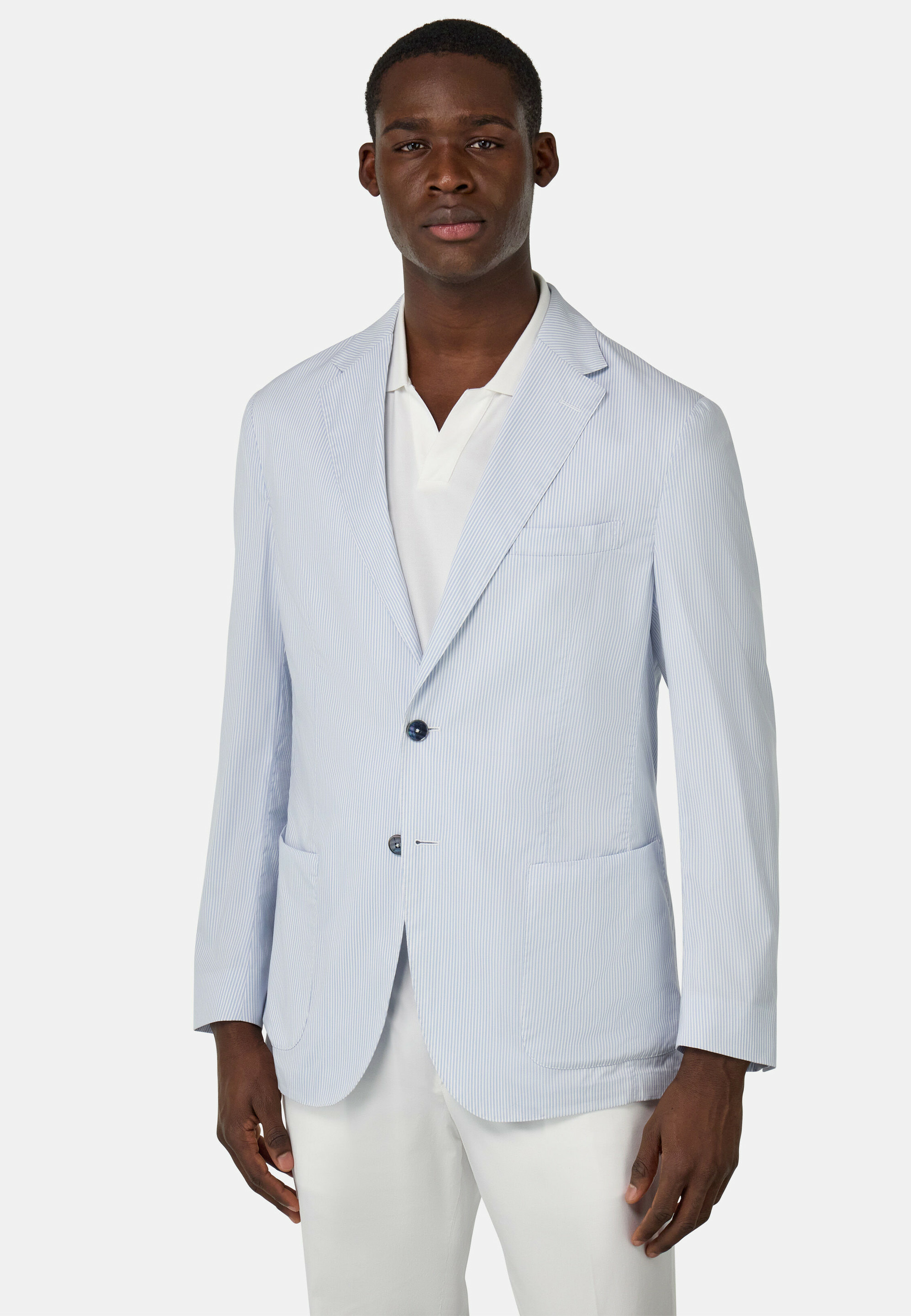 Veste Super Légère En Coton Stretch