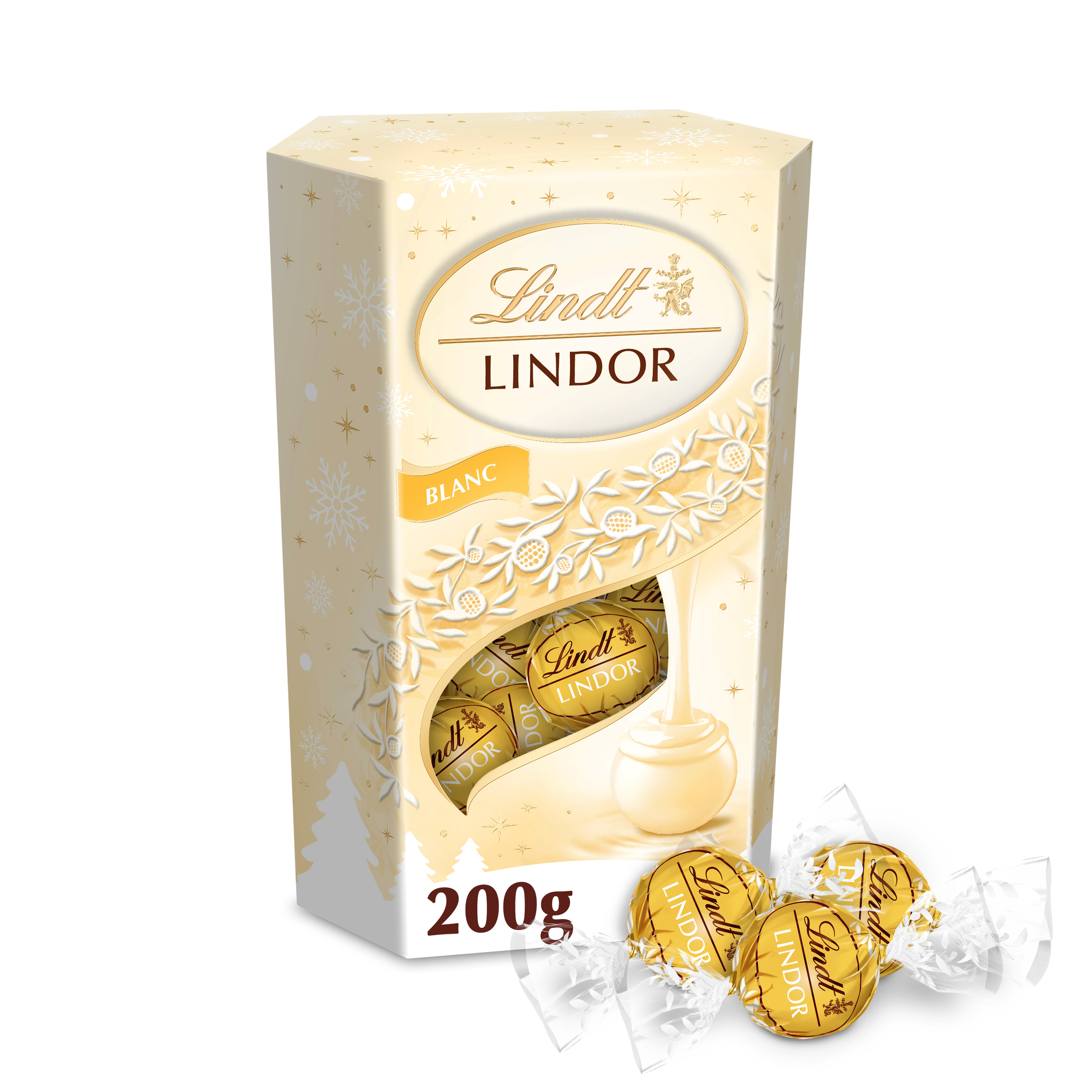 LINDOR CORNET BLANC 200G