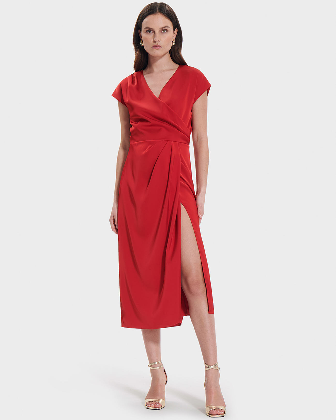 Robe Rang Rouge en Polyester