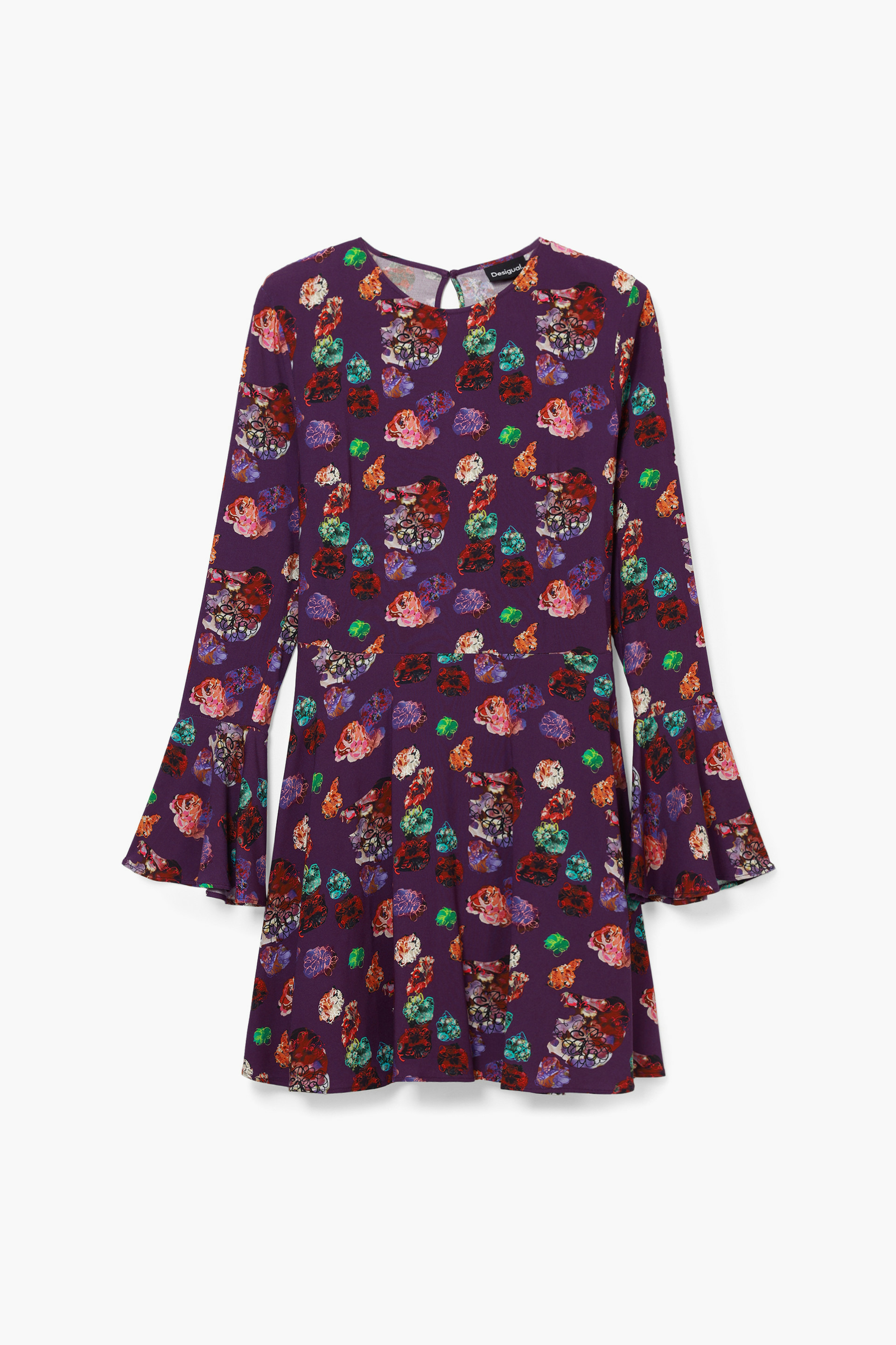 ROBE FLOWER SCRIBBLE LACROIX