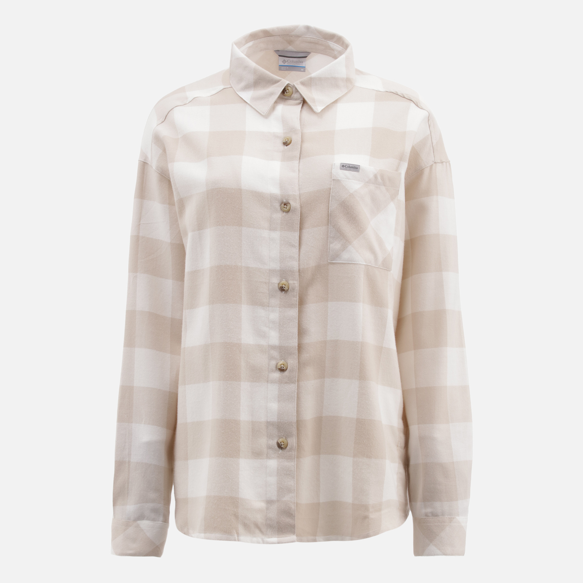 W FOXFIELD RUN FS FLANNEL Beige