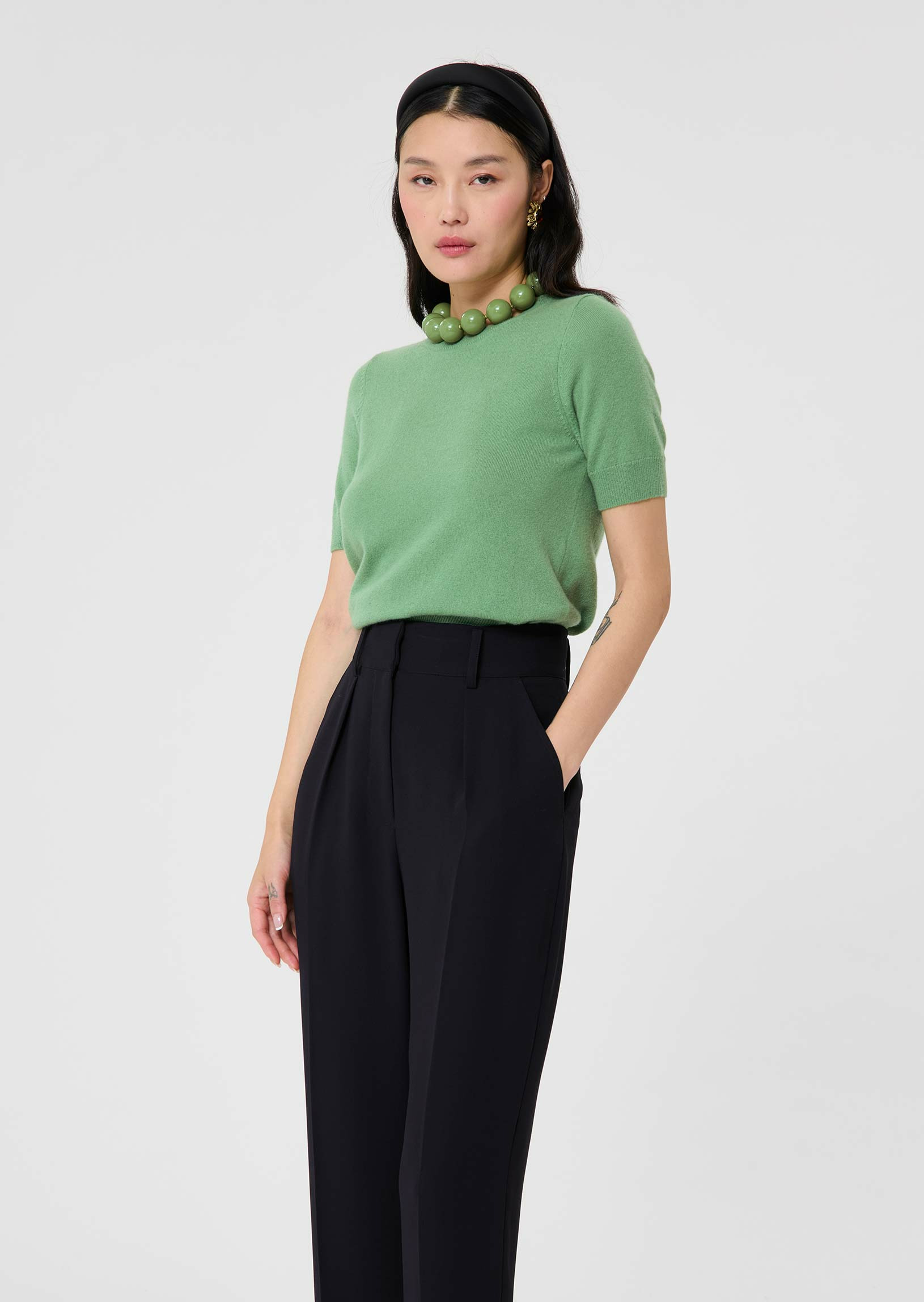 Pull Peer-Amande en Cachemire