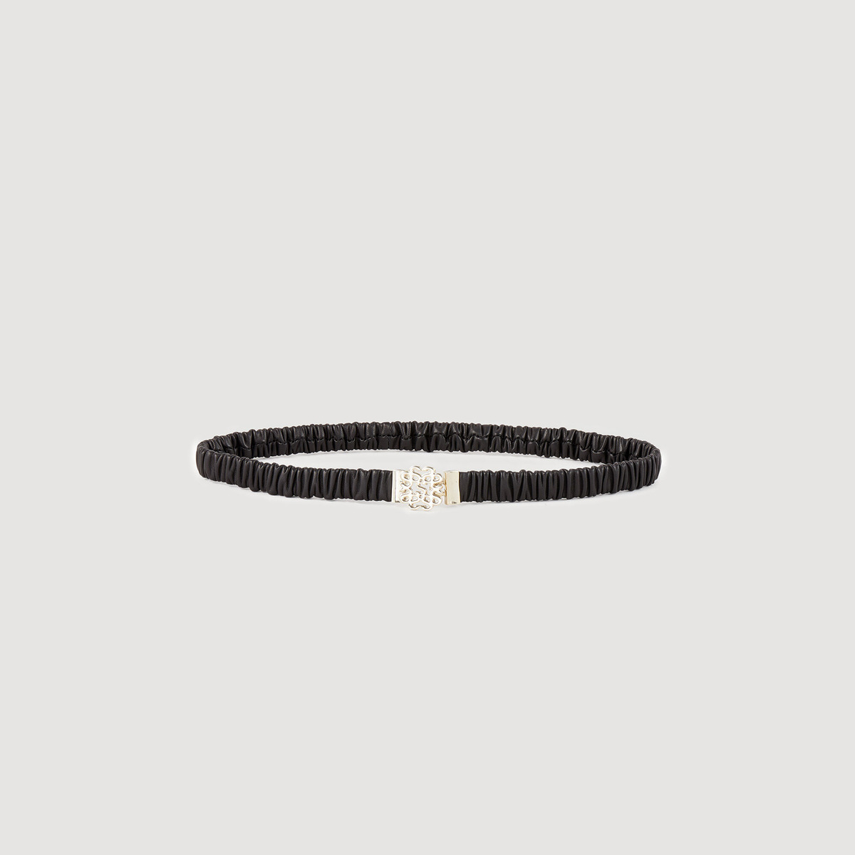 Ceinture en cuir élastique
