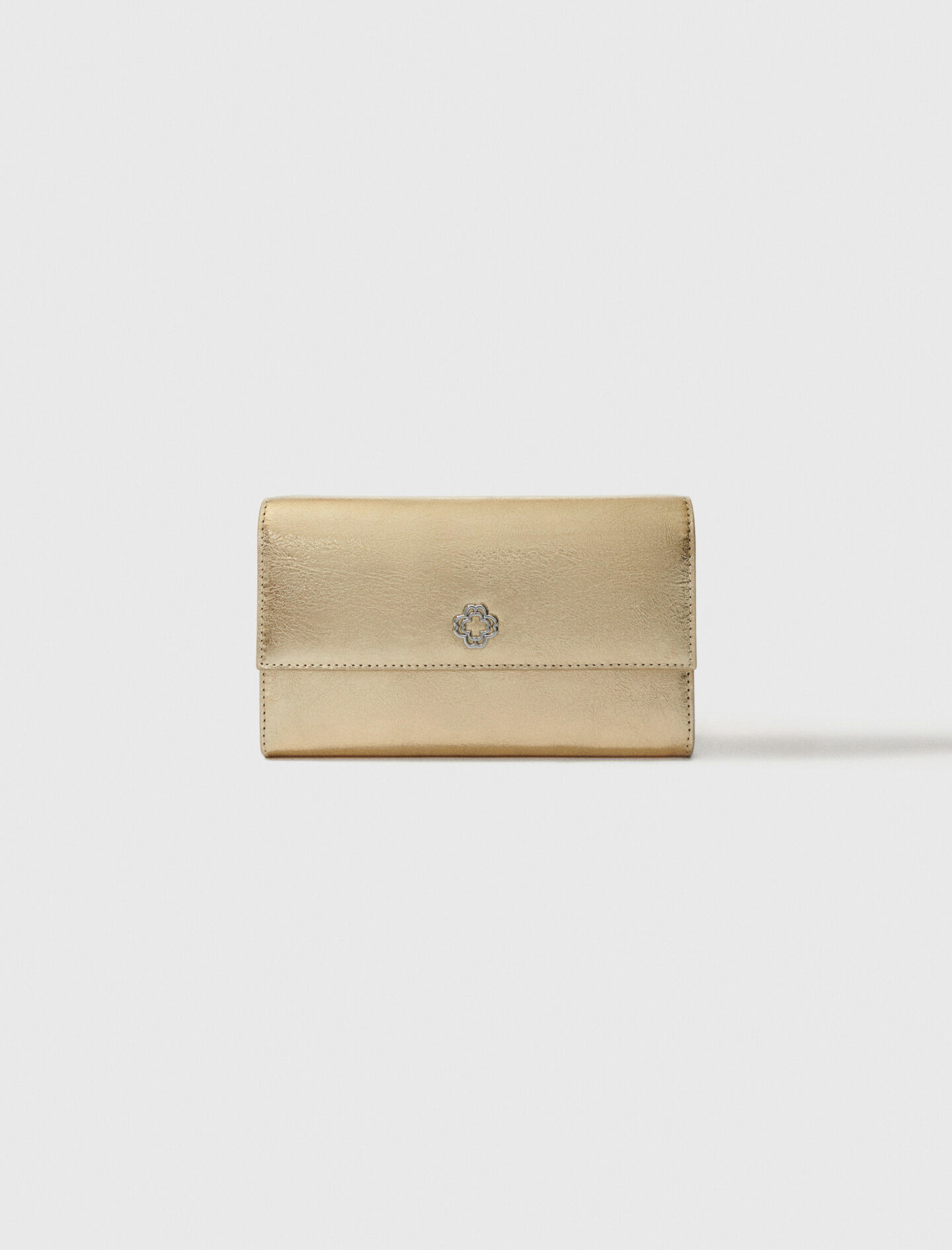 Pochette à chaîne en cuir