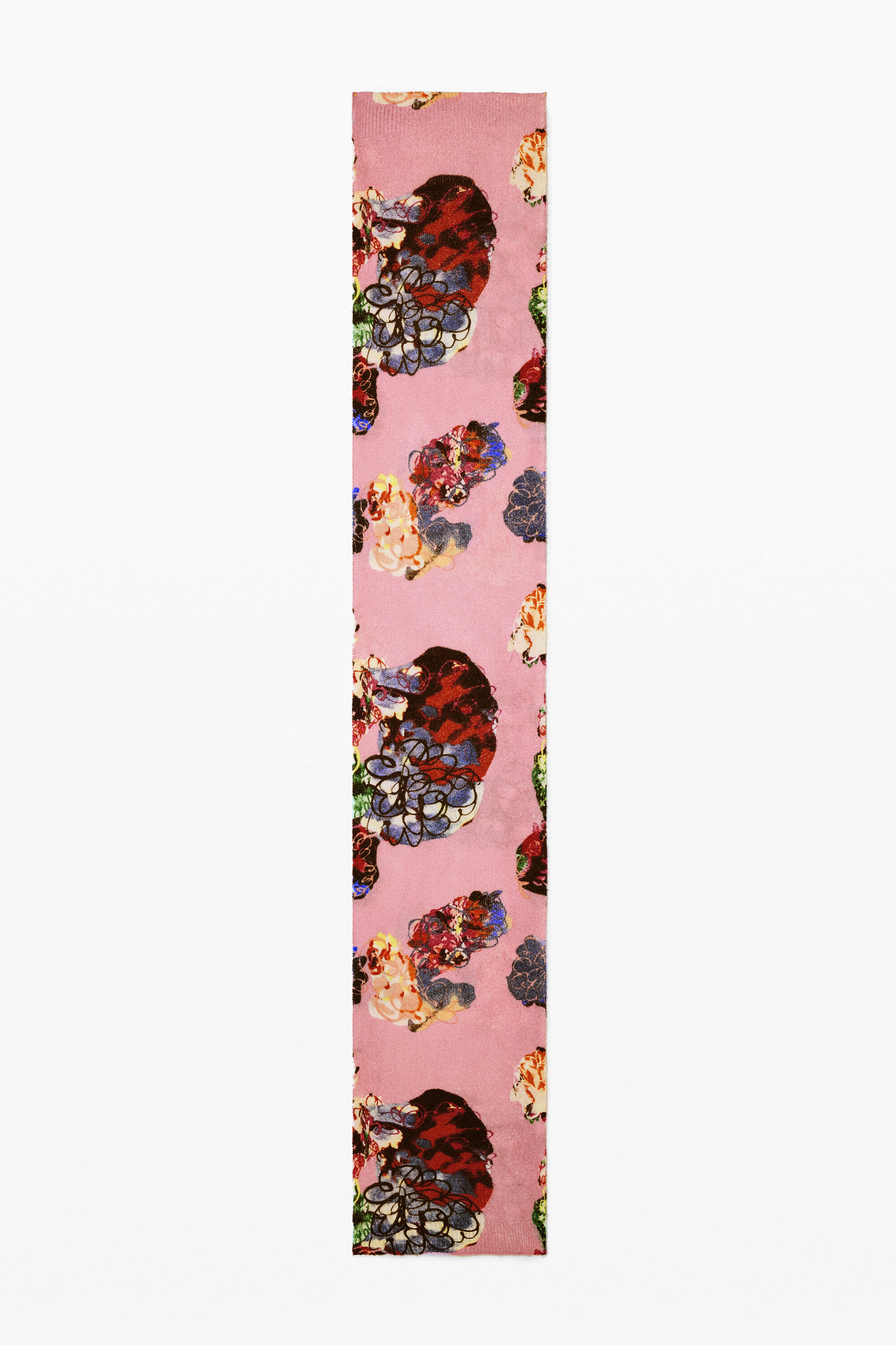 ECHARPE FLOWER SCRIBBLE LACROIX