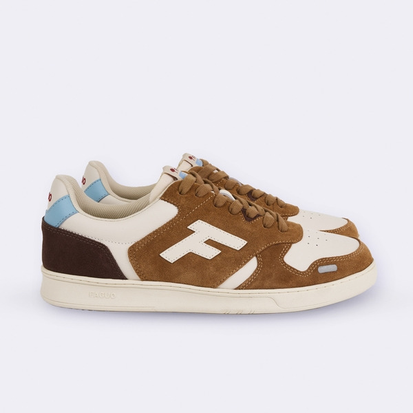 PALMER BASKET SUEDE-LEA