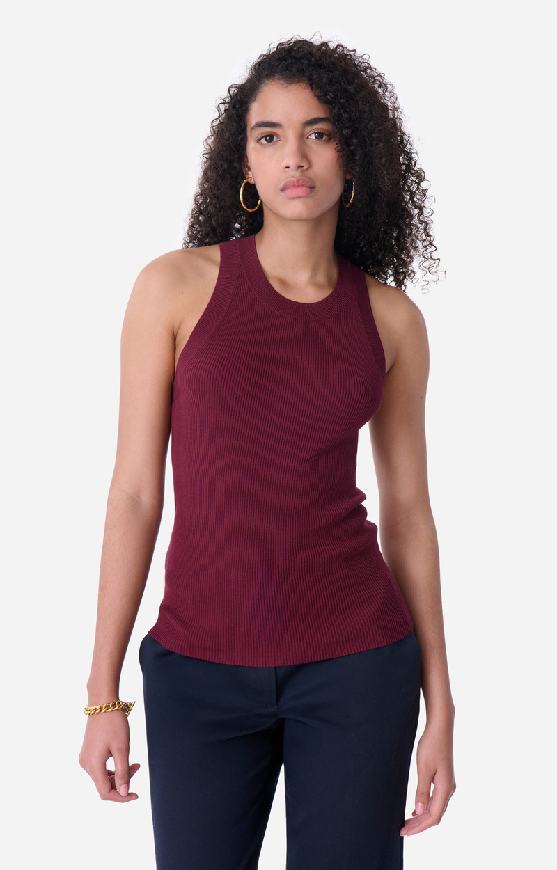 Top Edea En Coton Mélangé Noir