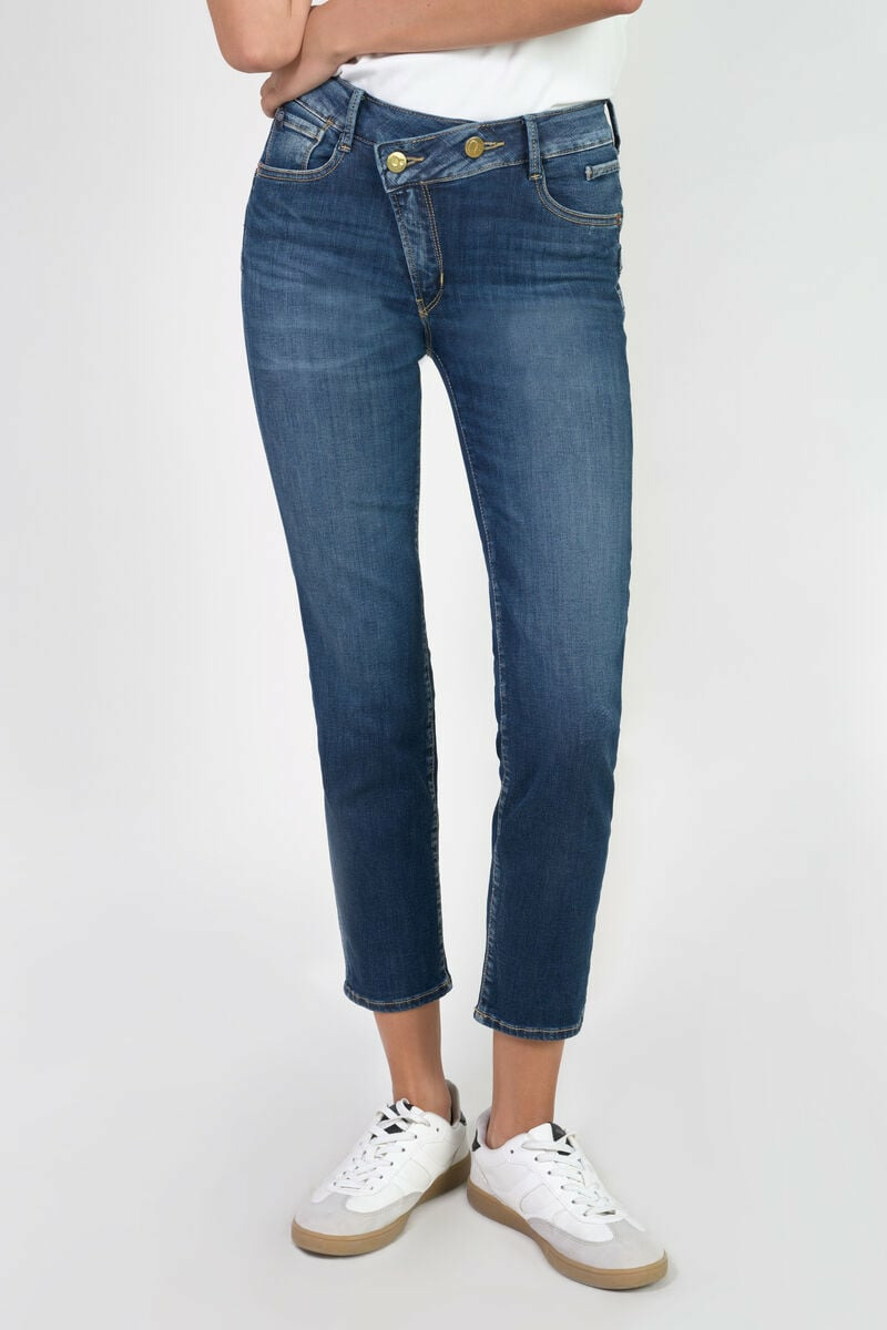 Jeans push-up droite taille haute PULP, 7/8ème