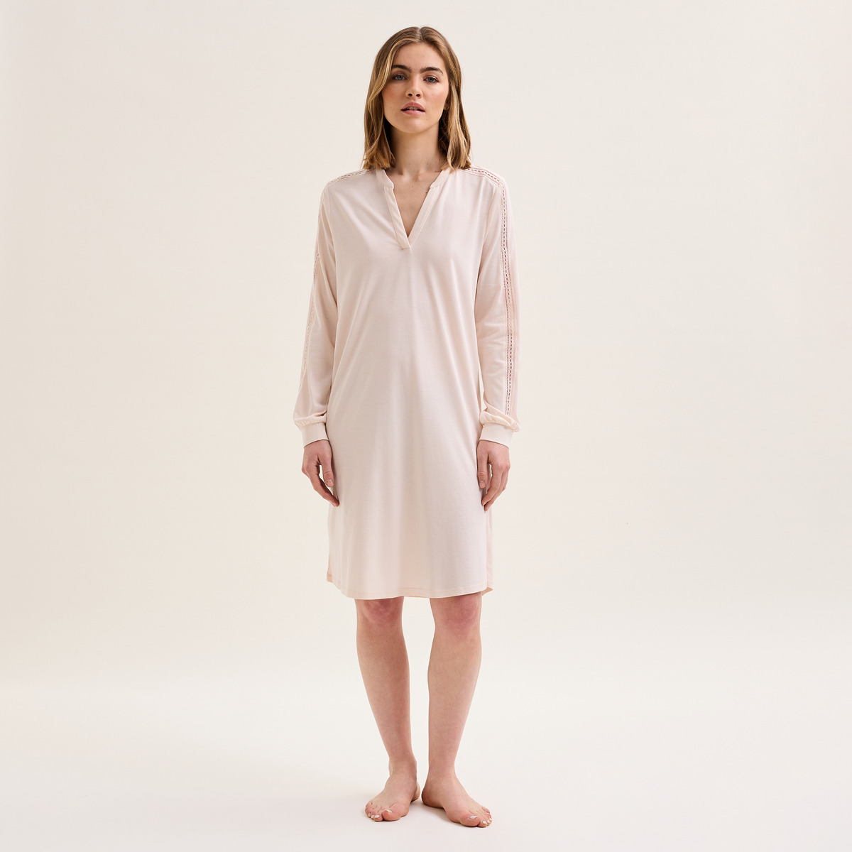 Laurence Tavernier - Chemise de nuit courte en jersey, Elise
