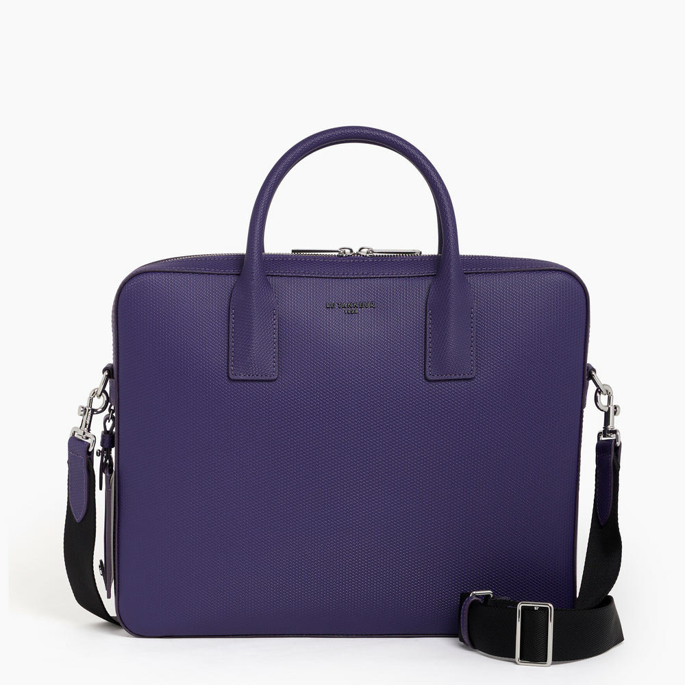 Porte document slim 14 Emile en cuir monogramme