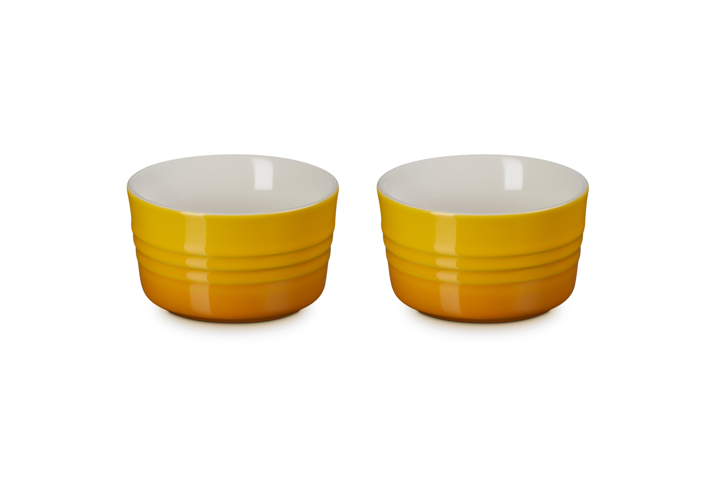 Set de 2 ramequins 240ml en céramique nectar